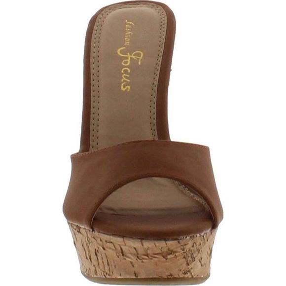 Fashion Focus Ardo-42 Cognac Womens sandals 10 NEW - Picture 4 of 4